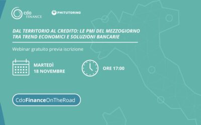 Cdo Finance on the road DAL TERRITORIO AL CREDITO Webinar