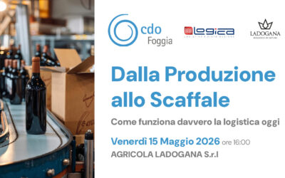 Evento CdO | DALLA PRODUZIONE ALLO SCAFFALE – Come funziona davvero la logistica oggi