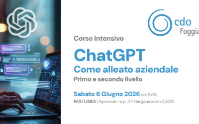 Corso intensivo CHATGPT COME ALLEATO AZIENDALE – Primo e Secondo Livello
